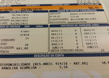 Conta de luz: Aneel reajusta valor da bandeira tarifária vermelha 2 em 52%