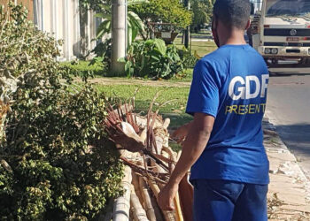 Arniqueira tem asfalto novo e reforma em quadras esportivas