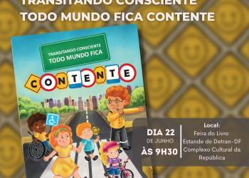 Detran-DF lança livro infantil de educação no trânsito
