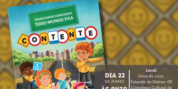 Detran-DF lança livro infantil de educação no trânsito