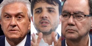 caiado,-renan-e-augusto-cury-criticam-ausencias-em-1o-debate-presidencial