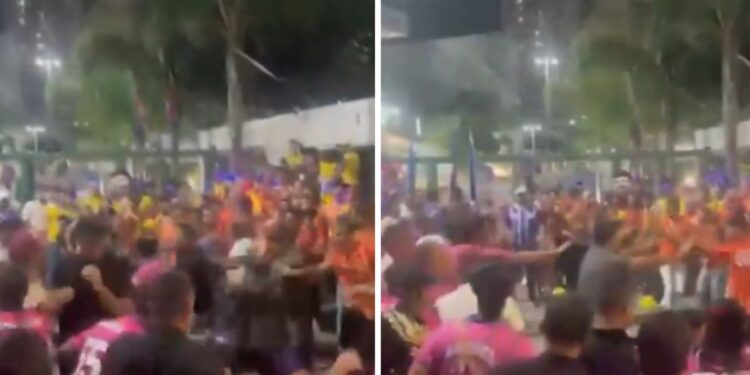 apoiadores-de-raquel-lyra-e-joao-campos-brigam-antes-de-debate-em-pe